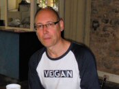 49 year old Dean Weston lives in Colchester, UK and has been vegan for seven years after being meat free since 1986.