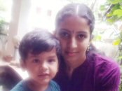 Sally and her son Niranjan are from Trichur, Kerala in South India and they are both vegan. Niranjan is vegan from birth. Sally says: "He just adores animals and hates to see them hurt."