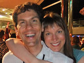 Matt and Wendy live in Portage, MI, USA. They decided to immediately go vegan after reading John Robbin’s 'The Food Revolution'. They have been vegan for 4 years, and were vegetarian for 17 years (Matt) and 12 years (Wendy) prior to that. Wendy says: "We would never go back." The photo is from the PCRM’s Holistic Holiday at Sea vegan cruise.